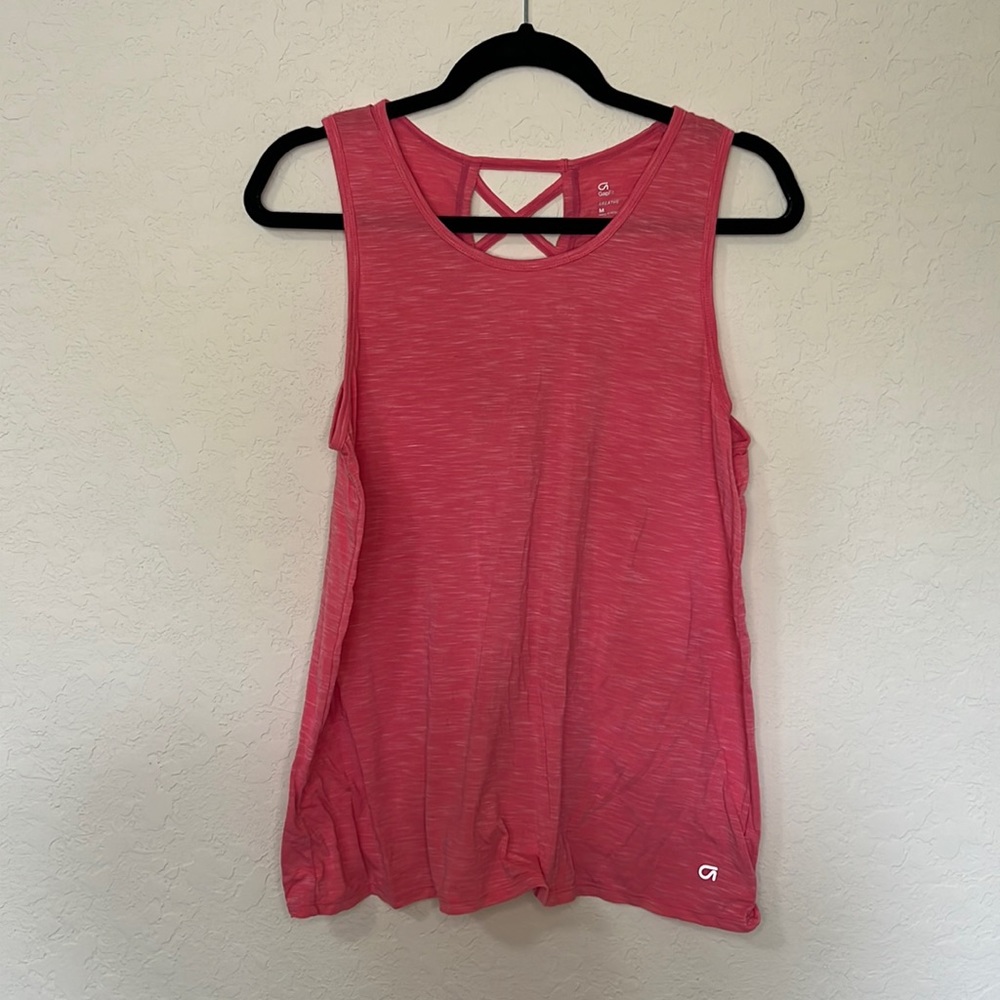 Open back tank